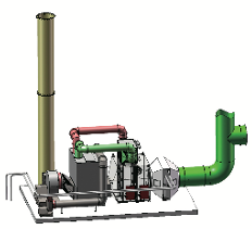 转轮浓缩-吸附脱附工艺（Rotary Wheel Concentration-Adsorption and Desorption Process）